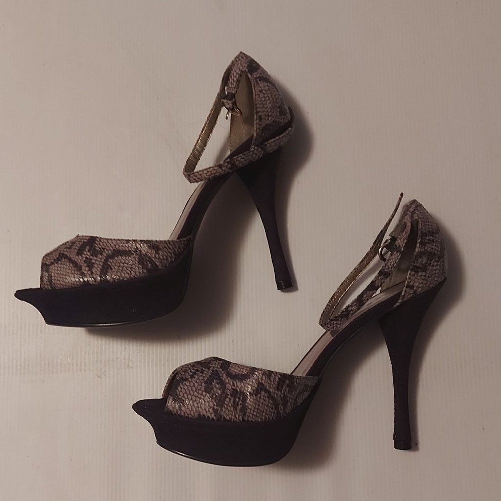 Snake print platforms - Picture 3 of 7